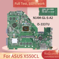 For ASUS X550CL ASUS REV.2.0 SR0XL i5-3337U N14M-GL-S-A2 Notebook motherboard Mainboard full test 100% work
