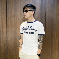 美國百分百【全新真品】Ralph Lauren 短袖 棉質 T恤 RL 上衣 T-shirt Polo 白色 CE59