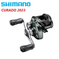 2023 SHIMANO CURADO 200 Baitcasting Fishing Reel 6.2/7.4/8.5 Low Profile Reel MGL Spool Ⅲ Saltwater Fishing Tackle For Monster