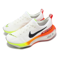 【NIKE 耐吉】慢跑鞋 ZoomX Invincible Run FK3 男鞋 白 黃 橘 回彈 運動鞋(HF4915-100)