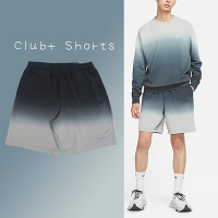 Nike 短褲 Club Shorts 男款 灰 漸層 棉褲 膝上 毛巾底 運動 休閒 DQ4634-070