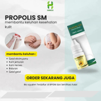 PROPOLIS SM - Obat Gatal Seluruh Badan Obat Gatal Di Selangkangan Masalah Kulit Pria Wanita Obat Sel