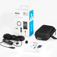 BOYA BY-DM1 Digital Lavalier Microphone Type C interface For Android