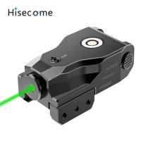 Tactical Green Laser Sight Magnetic Charging Compact Adjustable Sight for Handgun Glock Pistol Airsoft Hunting Weapon Acessories