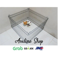 BERKUALITAS Kandang pagar/pagar anjing/kucing/kelinci/pagar umbar/pagar besi