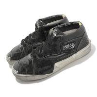 Vans 滑板鞋 Half Cab EF Vlt Lx Vault 男鞋 黑 白 膠布 補丁 髒髒鞋 鱷魚紋 VN0A5HZVBLA