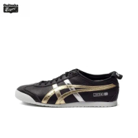 Asics Onitsuka Tiger MEXICO 66 Original Classic Low Side Men Women Sneaker Lightweight Black Sneaker