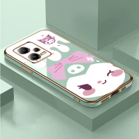 Kartun ungu kulomi phone case for Xiaomi Poco X5[5G],Kuromi pattern,cute,TPU material,Kuromi,cover C