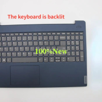 For Lenovo Ideapad S340-15IWL S340-15API S340-15 Palmrest Upper Case with Backlit Keyboard (Blue)AP2GC000520 5CB0S18691