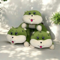 Gấu Cọp Nằm Màu Xanh Size 70cm - Gấu bông thú nhồi toy đồ chơi Gấu bông cọp Thú bông Voi