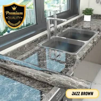 Wallpaper Dapur Anti Minyak dan Air Tahan Panas Sticker Wallpaper Dapur Ukuran 80cm x 300cm Jazz Bro