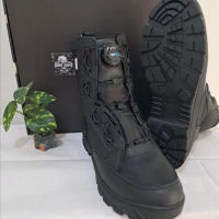 Sepatu PDL Webest Tali Putar TNI/Polri Sepatu PDL WB Tali Putar ORI - Weba Kanvas, 40