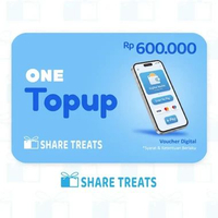Share Treats One Top Up e-wallet Rp 600.000 Rp 600.000