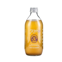 【Kai】有機芒果百香康普茶330ml 12入/箱(氣泡飲 益生菌 康普茶 保健茶)