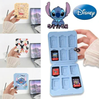 Disney Stitch Switch Game Card Case Storage Box for Nintendo Switch OLED Lite Game Card Cover Storage Holder Game Accessories