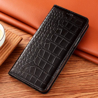 Magnetic Flip Phone Case for OPPO Realme 2 3 5 6 Pro 3i 5i 5s 6i 6S Crocodile Pattern Leather Phone Case