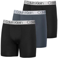 【Calvin Klein 凱文克萊】Calvin Klein/Tommy Hilfiger男時尚平口/四角褲 CK內褲三入組(母親節)