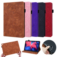 Embossed Cover for iPad Mini 6 Case Wallet Cover 3D Flower Funda for iPad Mini 6 2021 Case Tablet Cover Protective Shell