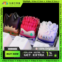 Anime Figure Keycaps 3D Keycap Custom Personalized Creative Hand-Made KeyCap For Mechanical Keyboard Pc Gamer Accessories Gifts