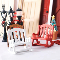 1pc Dollhouse Miniature Furniture Fabric Sofa Couch Chair Living Room Decor Minimalist