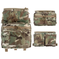 Advanced Tactical Panel Backpack Plate Carrier Pouch Bag Army Hunting Airsoft Vest Accessories for LV-119 Assault Vest