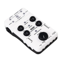 JOYO MOMIX PRO Portable Sound Card Guitar Microphone Keyboard Recording Live Streaming Audio-to-video Sync Stereo Audio Mixer