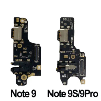 For Xiaomi Redmi Note 9 Pro Charging Port Connector Board Parts Flex Cable For Redmi Note 9s USB Charging Port Replacement