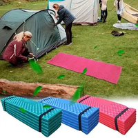 Moisture-Proof Foldable Camping Pads Ultralight Outdoor Foam Mattress Closed Cell Foam Sleeping Pad Travel Hiking Accessories
