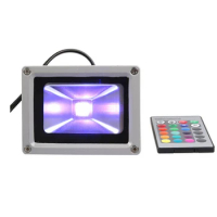 (10pcs/lot) AC12V 10W 20W 30W 50W RGB LED Floodlight Changeable Color LED Flood Light Outdoor With Remote Control
