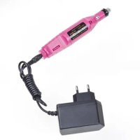 Professional Electric Manicure Machine Nail Drill Art Pedicure File Power Adapter EU Plug