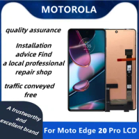 AMOLED For Motorola Moto Edge 20 Pro LCD XT2153-1 Display Touch Screen Digitizer For Moto Edge S Pro LCD Edge 20 Lite Display