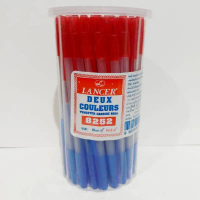 ปากกาลูกลื่น 2 สี แลนเซอร์ No. 8252 (Lancer 8252) กล่อง 50 ด้าม คําแนะนําการขายที่ร้อนแรงในเดือนนี้ 