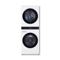 【LG】 WashTower™ AI智控洗乾衣機 (冰瓷白)｜洗衣19公斤+乾衣16公斤WD-S1916W (白)