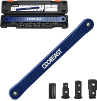 3/8 inch offset extension wrench Impact Ready Socket Wrench Extender Tool with Versatile 1/4" 3/8" a