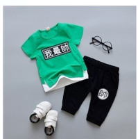 。十個月女寶寶衣服分體夏季一歲1五6六11七7八8九男嬰兒短袖夏套
