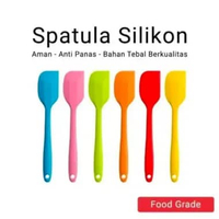spatula silikon warna/spatula anti lengket/spatula silikon besar 28 cm/spatula anti panas