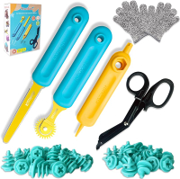 129 Piece Cardboard Tools for Kids with Tool Construction Toys for Learning Reusable Cardboard Cutti