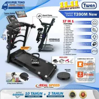 Treadmill Twen T390M Treadmill Listrik Treadmill Elektrik Treadmill Tanpa Listrik T390M New 2tahun