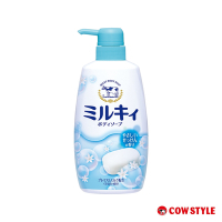 (任選)日本牛乳石鹼 牛乳精華 清新皂香沐浴乳550ml