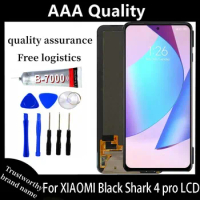 Super AMOLED Screen for Xiaomi Black Shark 4 Pro SHARK PAR-H0 Lcd Display Touch Screen with Frame for Xiaomi Black Shark 4