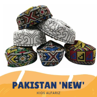 Peci Pakistan Bordir Aceh - Songkok Motif Mewah HQ