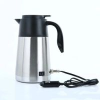 12V 24V 96W 200W 1.3L Car Electric Cup Car Water Heater Car Kettle Heat Preservation Kettle Car Cup Large Capacity