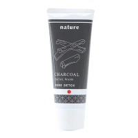 Sữa rửa mặt se khít lỗ chân lông than hoạt tính Naris Charcoal Nature Nhật Bản 100gr Nữ Skincare Wom