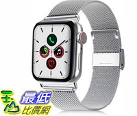 [9美國直購] 錶帶 VATI Compatible with Apple Watch Band 42mm 44mm, Stainless Steel Mesh Sport Wristband Loop