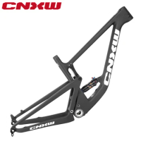 CNXW MOQ 1psc 29inch Travel 150mm Carbon Fiber Full Suspension Bike Bicycle VPP MTB AM Frame For All Mountain