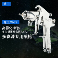 W77水包砂多彩漆噴槍外墻塗料仿石漆噴槍低壓噴霧頭乳膠油漆噴槍