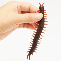 3pcs 12cm Fashion Halloween Haunted House Funny Spoof Toy Simulation Centipede For Party Fun Resin games children kids gadgets