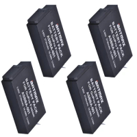 For 4pcs 2720mAh 3.85V Gopro Fusion 360-Degree Sports Action Camera Batteries Batterie and Gopro ASBBA-001 Battery Gopro Fusion