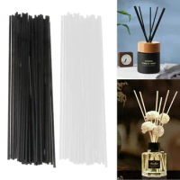 50Pcs Rattan Reed Sticks Fragrance Reed Diffuser Aroma Oil Diffuser Rattan Sticks for Home Bathrooms Fragrance Diffuser Dropship
