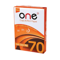 ONE กระดาษถ่ายเอกสาร A4 70 แกรม 500 แผ่น/รีม